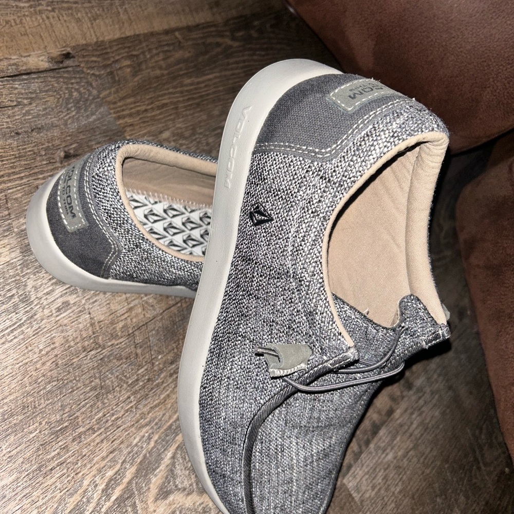 Hey Dude Charcoal Slip-On Shoes